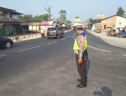 Operasi Ketupat, Pos Yan Tanjung pura Polres langkat Siagakan Petugas Antisipasi Kemacetan