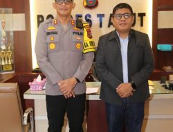 Penjabat Bupati Tapanuli Utara Silaturahmi dengan Kapolres Tapanuli Utara