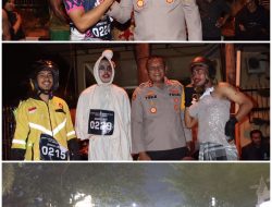 Heboh Ide Kretif Menyalurkan Bakat Pemuda, Polres Tanjung Balai Gelar Turnamen Balap Lari mendadak atlit.